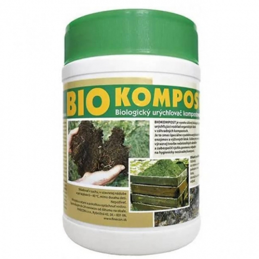BioKompost - prípravok urýchľujúci rozklad organických látok ,  0,5 kg